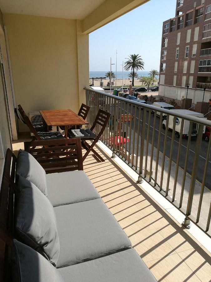 Apartamento Primera Linea De La Playa De 간디아 외부 사진